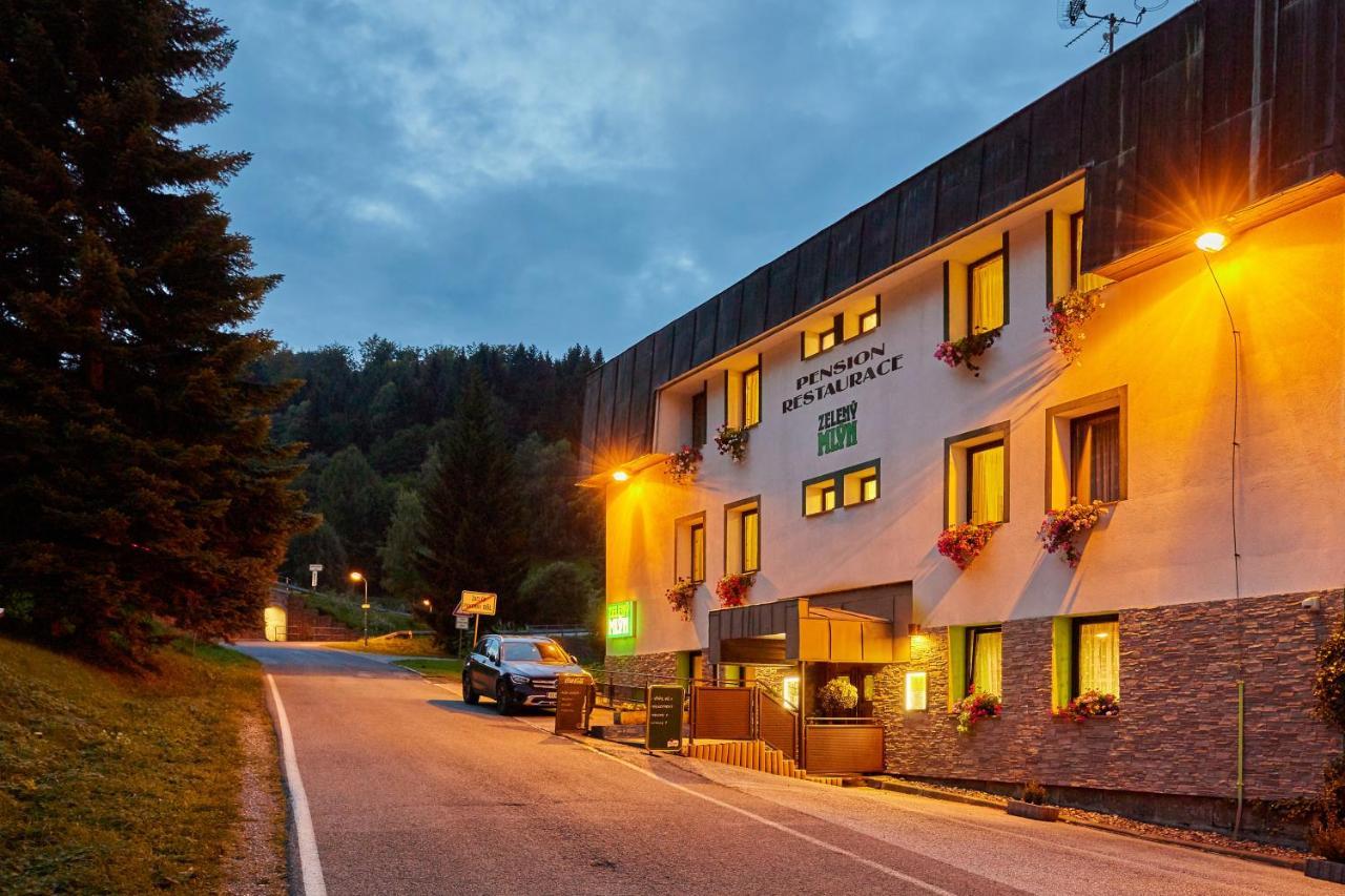 Pension & Restaurace Zeleny Mlyn Žacléř Eksteriør billede