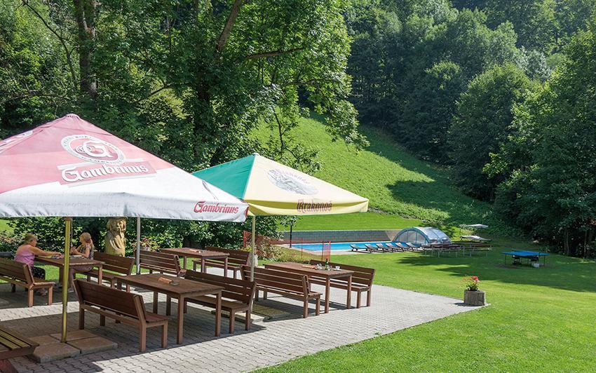 Pension & Restaurace Zeleny Mlyn Žacléř Eksteriør billede