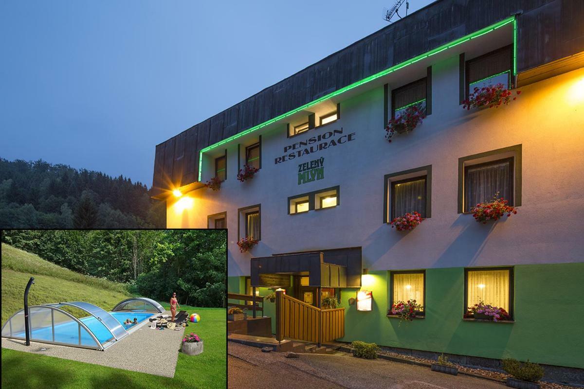 Pension & Restaurace Zeleny Mlyn Žacléř Eksteriør billede
